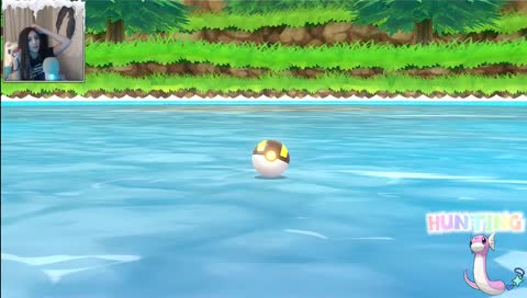 Shiny hunting just got shiny Ponyta onto dratini! Got the shiny charm!