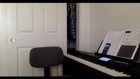 New piano who dis? Im bad at piano, !DontJudge Bohemian Rhapsody.