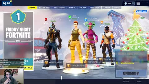 FRIDAY FORTNITE WITH THE BOYS What's poppin! @kirkstreams