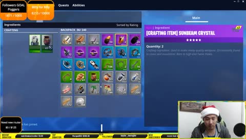 HOHOOHOOO ASIAN SANTA is here.frostnite 2:02:39. POGGERS.⚡200/ IQ 200⚡