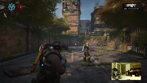 gears of war 4 with pushups for deaths