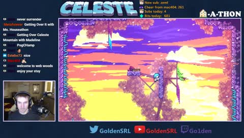 #Houseathon Blind Playthroughs all week long! First up: Celeste