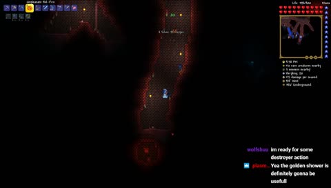 DAY 6 Late Night Terraria stuff fellas