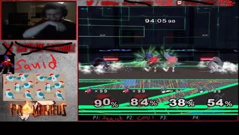 Friendlies with Brawl Evo Champ CPU lul (when he gets here)