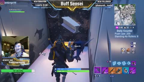 PUSH UPS FOR FOLLOW I COME CHAT! (Follow = 50 Push Ups ; Sub= 10 Pull Ups) ANYTIME ON STREAM!!! NEW AFFILIATE!!!