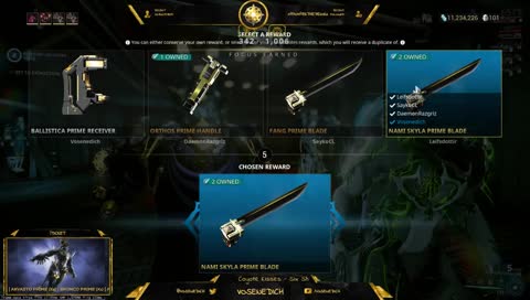 [PC] Prime Grind | Tennobaum Giveaway