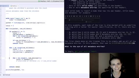 Coding up Advent of Code challenges