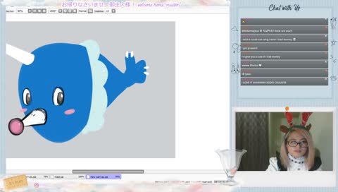 Maid Cafe Art Corner ~ Draw with Nagisa-chan!