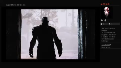 God Of War 4 stream one