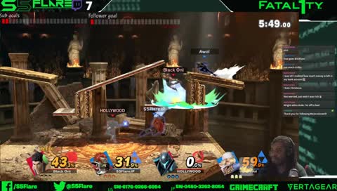 Smashing with BlackOni in Ultimate!
