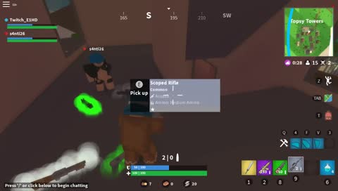 Playing Roblox Fortnite Cause Im Banned From Real Fortnite // ugh