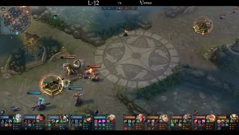 Lv12 vs Venus 길드 친선전