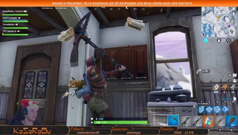 24-Hour Charity stream. No skills, but a big heart. !   {PRO-NooB}
   》 !barnfonden !points !discord《    SWE/ENG 
