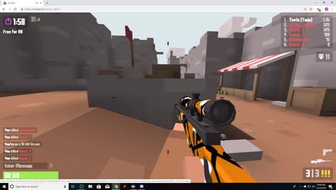 Krunker FUN!! come chill