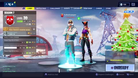 Fortnite Stream Slideee! (Thank you for 500 views!)