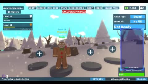 Playing Island Royale!