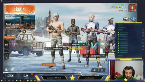 hiiiişşt bak bi benim pubg mobıle
oynuyorum