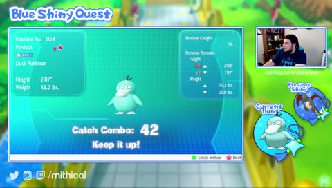 🔹 Blue Shiny Quest 🔹 Rubber ducky, you're the one!