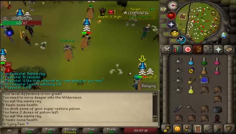 RANK 3 BH PKING WITH SHIT PING