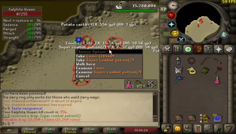 Kalphite Queen - Chilling - Pet hunt.