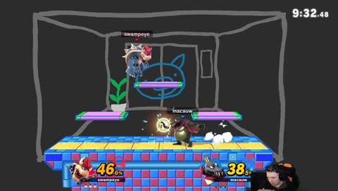 elite Smasher🕹️Playing with viewers 🕹️ Open lobby + discord 🕹️ Bowser Pratice