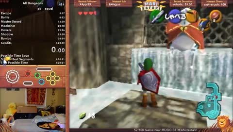 all dungeons runs, then making emotes on stream!