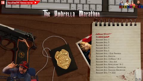 [FR - EN] [GeekZone59] Le marathon Resident Evil avec Natsu : les zombies sont là 