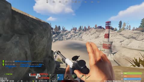 Rust battlefield with friends