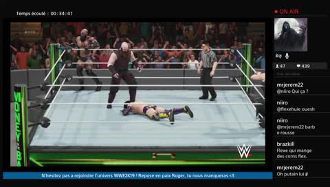[FR] WWE2K19 PPV MONEY IN THE BANK MODE UNIVERS !