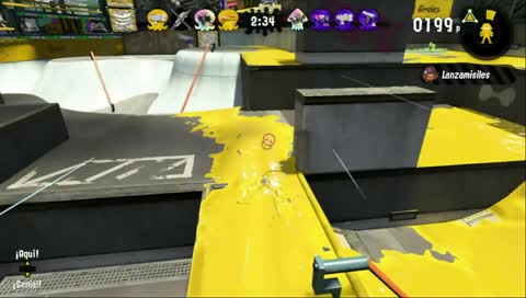 Splatoon 2 jugamos a Amistosas