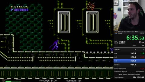 Batman WR attempts - #charity if donating bits :)