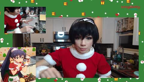 Cosplay baking with Hibiki