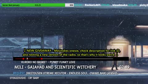 Anime Music Radio 24/7 - Monthly giveaways!