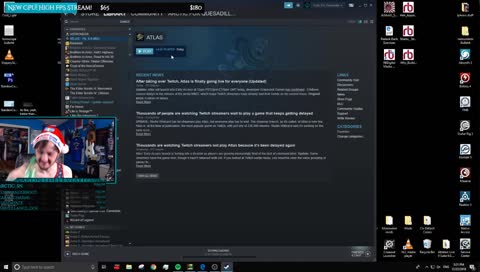 Playing Atlas, so excited! Got a job helping Veterans last week! <3 ( #POTS #POTSawareness )