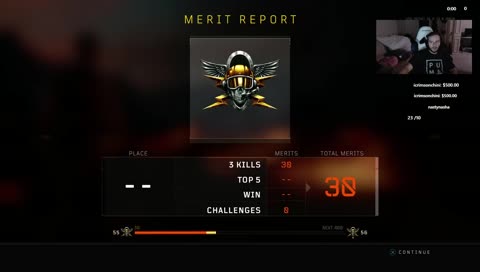 Black Out wagers!