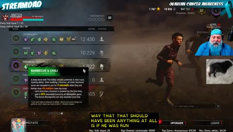 [CC]  PC Dead by Daylight (The Farmed Potato?)   !caption !hat !gamersupps