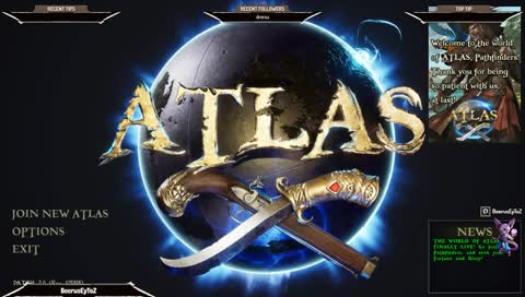 BeerusEyToZ/ ATLAS / On attend les serveur !