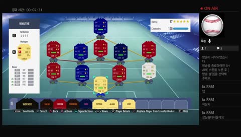 [PS4]주말리그 못함ㅜㅜ 친선받습니다 