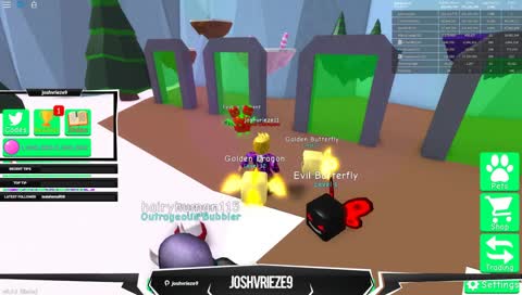 Roblox buble gum simulator legendary pets giveaway