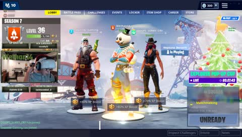 Destroying in some fortnite! 