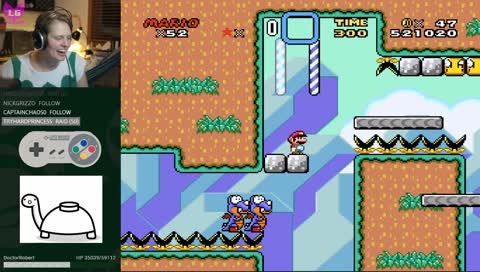 Super Gracie World by white_moth: Kaizo Mario time! !lg #charity