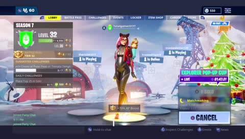 saterday night fortnite