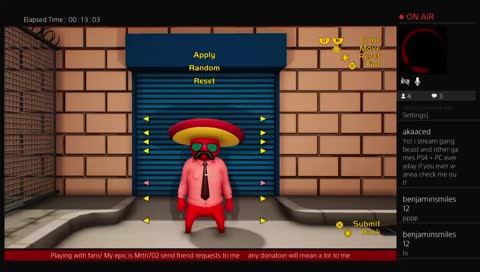 andresr1094's Live PS4 Broadcast