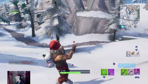 Fortnite grinding|Christmas vibe!
