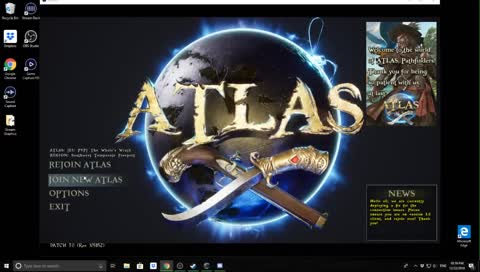 Atlas!!! Lets try to play. Xbox Ark player trying PC