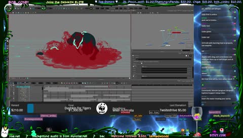 Clash of Cats Charity Art Stream for Tigers