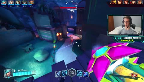 Carregando?! รltima live antes de viajar! - Paladins Ranked