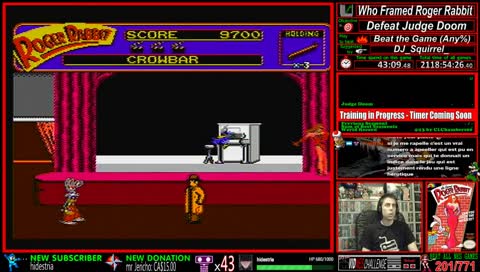 VidNesChallenge #202 Who Framed Roger Rabbit - Suggéré par DJ_Squirrel_