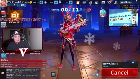 [ENG] Rank 60 solos/ Grind to Top 50!/ SnIpE gOd POGGERS