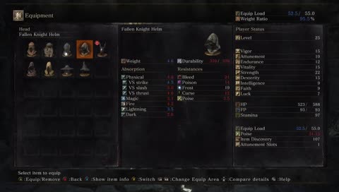 Late night dark souls